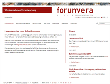 Tablet Screenshot of forumvera.info